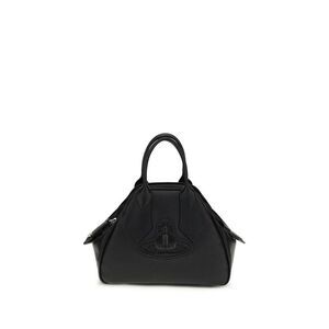 Vivienne Westwood Black Calf Leather Bos Taurus Shoulder Women's Bag